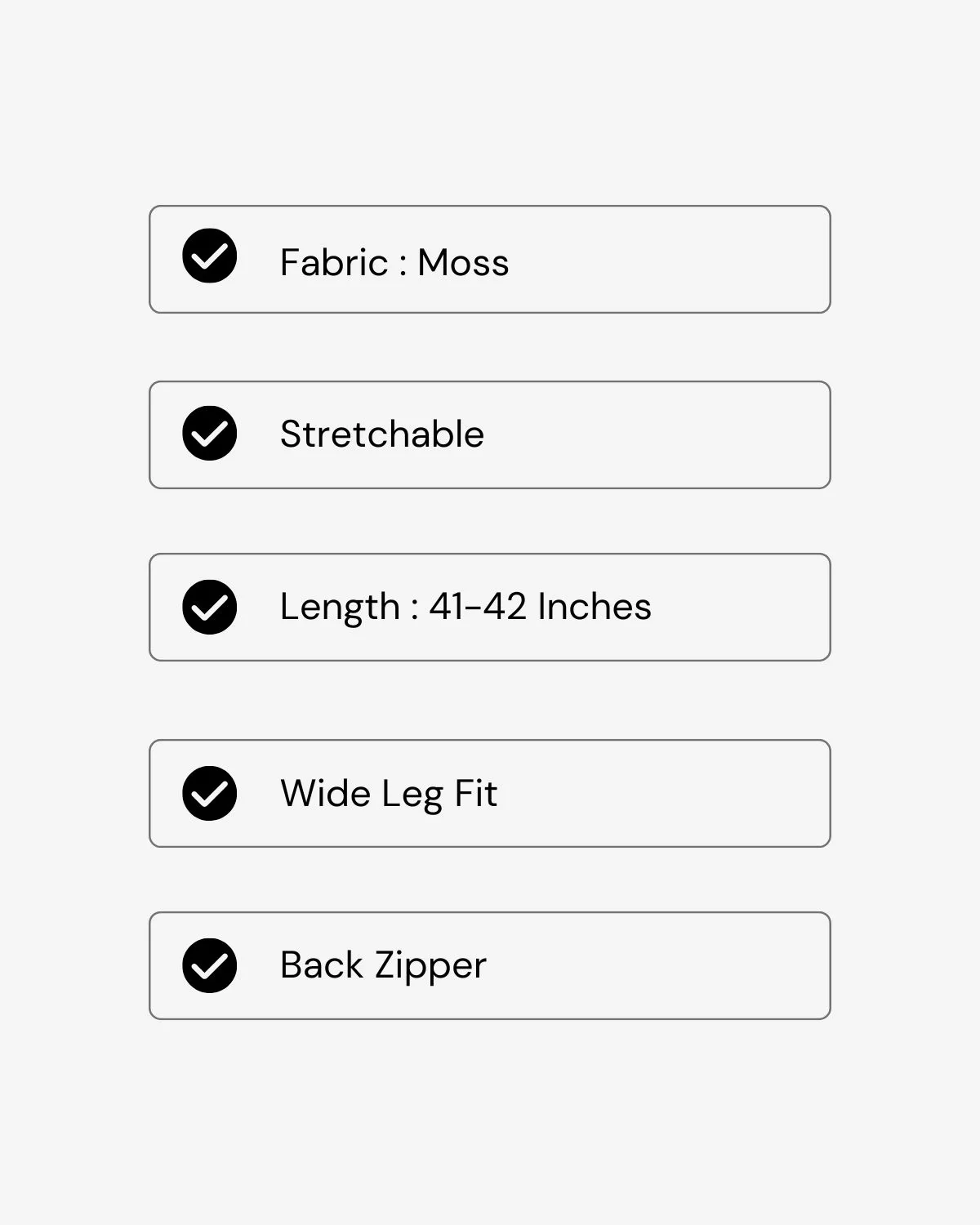 Black Corset Waist Tailored Pants - Image 5